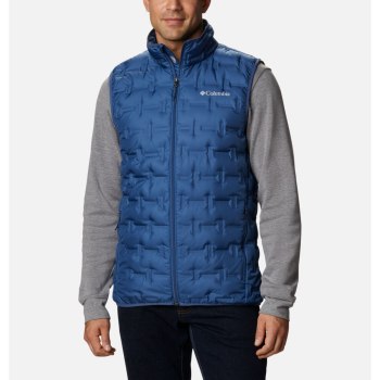 Columbia Gilet Heren, Delta Ridge Down Blauw, 18TQEMHLA